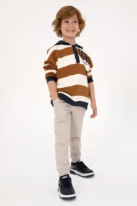 US Polo Assn. Boys' Camel Sweatshirt - Image 2
