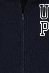 US Polo Assn. Boys' Navy Blue Hooded Sweatshirt - Image 3
