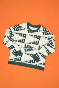 US Polo Assn. Boys' Dark Green Crew Neck Sweatshirt
