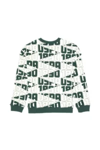 US Polo Assn. Boys' Dark Green Crew Neck Sweatshirt - Image 3