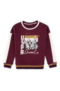 US Polo Assn. Boys' Burgundy Sweatshirt