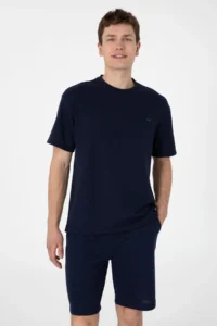 US Polo Assn. Men comfort Fit Crew Neck Navy Blue T-Shirt