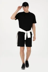 US Polo Assn. Men comfort Fit Crew Neck Black T-Shirt - Image 4