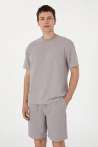 US Polo Assn. Men comfort Fit Crew Neck Dark Gray T-Shirt - Image 3
