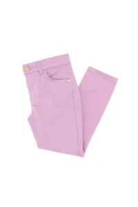 US Polo Assn. Girls' Pink Toothpick Fit Kanvas Pants - Image 3