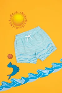 US Polo Assn. Boys' Aqua Swim Shorts