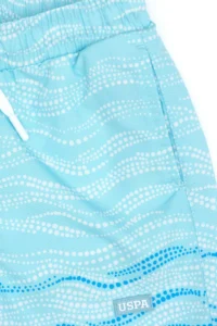 US Polo Assn. Boys' Aqua Swim Shorts - Image 4