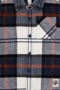 US Polo Assn. Boys' Light Navy Long Sleeve Shirt - Image 5