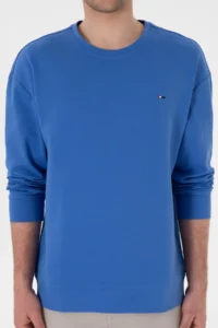 US Polo Assn. Men comfort Fit Crew Neck Indigo Thin Sweatshirt - Image 6
