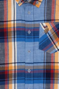 US Polo Assn. Boys' Saks Blue Long Sleeve Shirt - Image 7