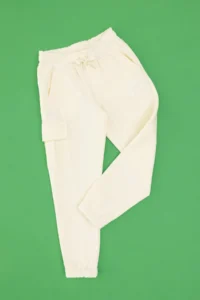 US Polo Assn. Boys' Cream Sweatpants - Image 3