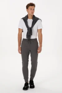 US Polo Assn. Men Anthracite Sweatpants - Image 3