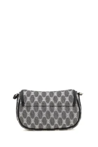 Pierre Cardin Gray Crossbody Bag - Image 5