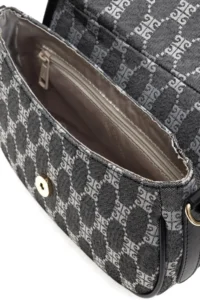 Pierre Cardin Gray Crossbody Bag - Image 7