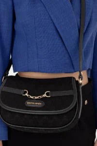 Pierre Cardin Black Crossbody Bag - Image 2