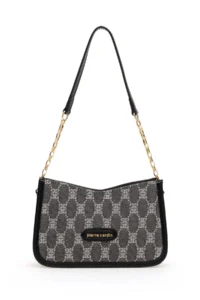 Pierre Cardin Gray Crossbody Bag - Image 3