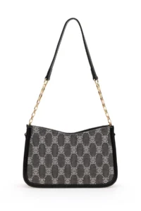 Pierre Cardin Gray Crossbody Bag - Image 5