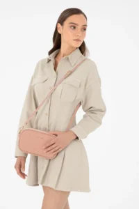 Pierre Cardin Pink Crossbody Bag