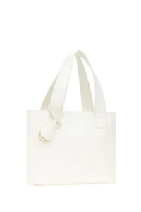 US Polo Assn. Women White LONG Sleeveless Tote Bag - Image 4