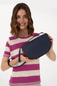 US Polo Assn. Women Navy Blue Crossbody Bag