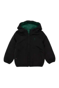 US Polo Assn. Boys' Black Coat