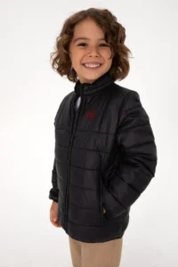 US Polo Assn. Boys' Black Coat
