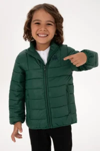 US Polo Assn. Boys' Dark Green Coat