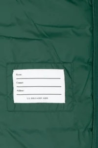 US Polo Assn. Boys' Dark Green Coat - Image 5