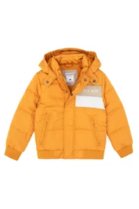 US Polo Assn. Boys' Mustard Coat - Image 3