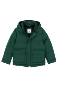 US Polo Assn. Boys' Dark Green Overcoat - Image 3