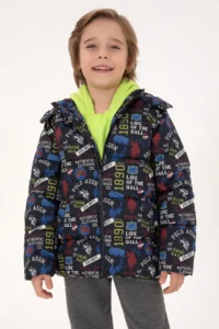 US Polo Assn. Boys' Navy Blue Coat