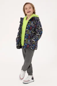 US Polo Assn. Boys' Navy Blue Coat - Image 2