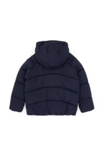 US Polo Assn. Girls' Navy Blue Hooded Coat - Image 4