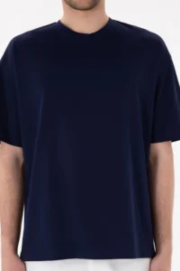 US Polo Assn. Men comfort Fit Crew Neck Navy Blue Merserize Basic T-Shirt - Image 7