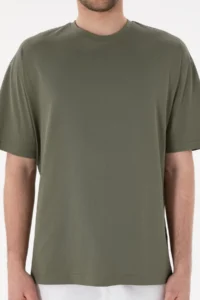 US Polo Assn. Men comfort Fit Crew Neck Mink Merserize Basic T-Shirt - Image 7