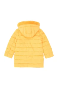 US Polo Assn. Girls' Mango Hooded Overcoat - Image 4
