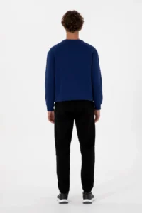 US Polo Assn. Men Black Fleece Sweatpants - Image 4