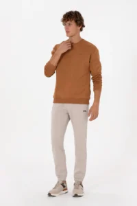 US Polo Assn. Men Stone Fleece Sweatpants - Image 3