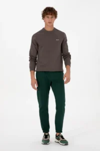 US Polo Assn. Men Dark Green Fleece Sweatpants - Image 3