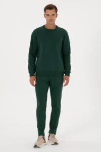 US Polo Assn. Men Dark Green Sweatpants