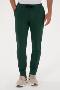 US Polo Assn. Men Dark Green Sweatpants - Image 2