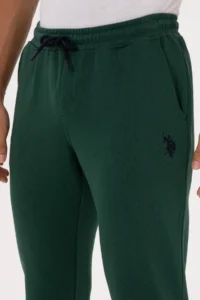 US Polo Assn. Men Dark Green Sweatpants - Image 5