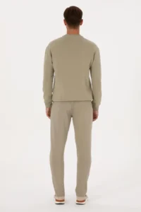 US Polo Assn. Men Light Khaki Sweatpants - Image 4