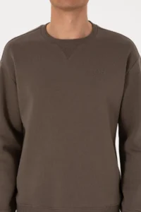US Polo Assn. Men comfort Fit Crew Neck Fleece Mink Basic Sweatshirt - Image 6