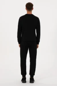 US Polo Assn. Men Black Sweatpants - Image 4