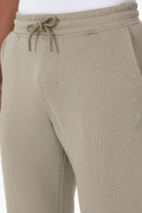 US Polo Assn. Men Light Khaki Sweatpants - Image 5