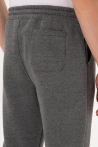 US Polo Assn. Men Anthracite Melanj Fleece Sweatpants - Image 6