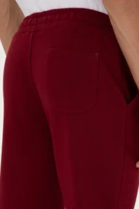 US Polo Assn. Men Burgundy Sweatpants - Image 6