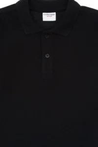 US Polo Assn. Boys' Black Basic Polo Shirt Collar Sweatshirt - Image 7