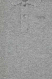 US Polo Assn. Boys' Gray Melanj Basic Polo Shirt Collar Sweatshirt - Image 7